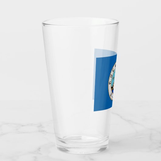 Vlag van Rochester (Minnesota) Glas (Rechts)