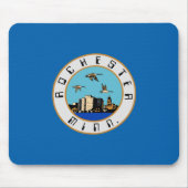 Vlag van Rochester (Minnesota) Muismat (Voorkant)