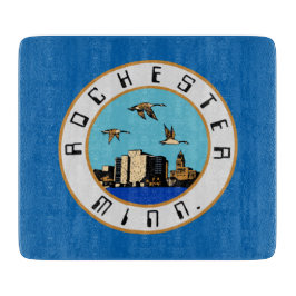 Vlag van Rochester (Minnesota) Snijplank