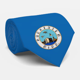 Vlag van Rochester (Minnesota) Stropdas