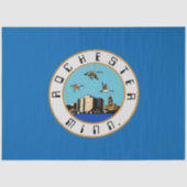 Vlag van Rochester (Minnesota) Tissuepapier (Voorkant)