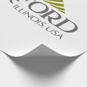 Vlag van Rockford (Illinois) Cadeaupapier (Hoek)