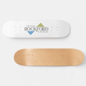Vlag van Rockford (Illinois) Persoonlijk Skateboard (Horizontaal)