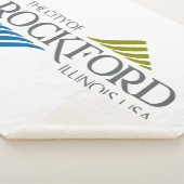 Vlag van Rockford (Illinois) Sherpa Deken (3/4)