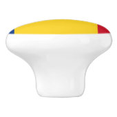 Vlag van Roemeense keramische Knob Knop (Zijkant)