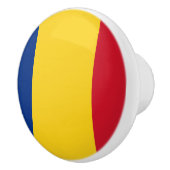 Vlag van Roemeense keramische Knob Knop (Rechts)
