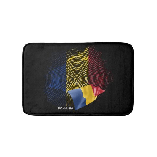 Vlag van Roemenië Badmat (Voorkant)