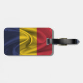 Vlag van Roemenië Bagagelabel (Achterkant horizontaal)