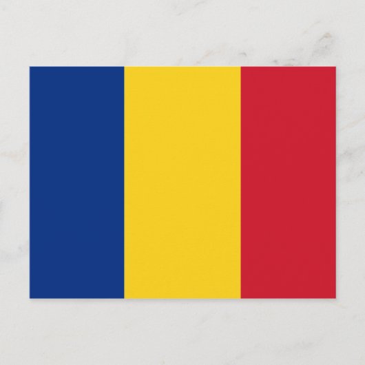 Vlag van Roemenië Briefkaart (Voorkant)