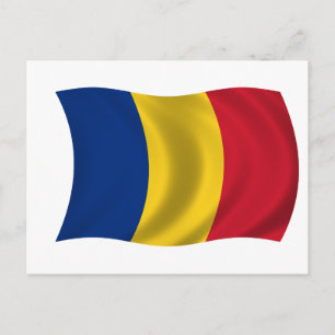 Vlag van Roemenië Briefkaart