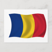Vlag van Roemenië Briefkaart (Voorkant)