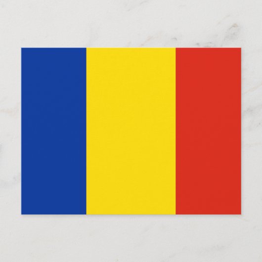 Vlag van Roemenië Briefkaart (Voorkant)