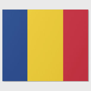 Vlag van Roemenië Cadeaupapier