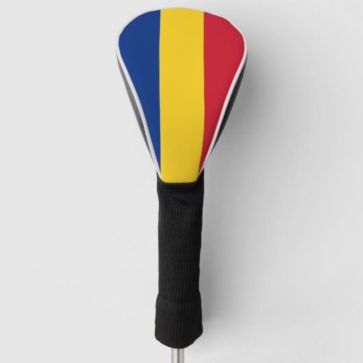 Vlag van Roemenië Golfheadcover (Voorkant)