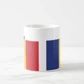Vlag van Roemenië Koffiemok (Center)