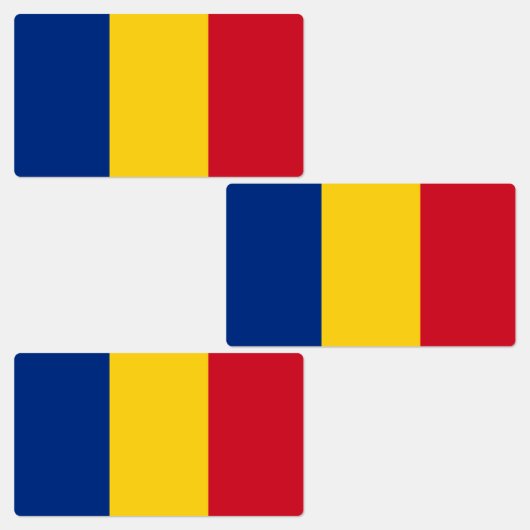 Vlag van Roemenië Labels (Groep)