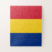 Vlag van Roemenië Legpuzzel (Verticaal)