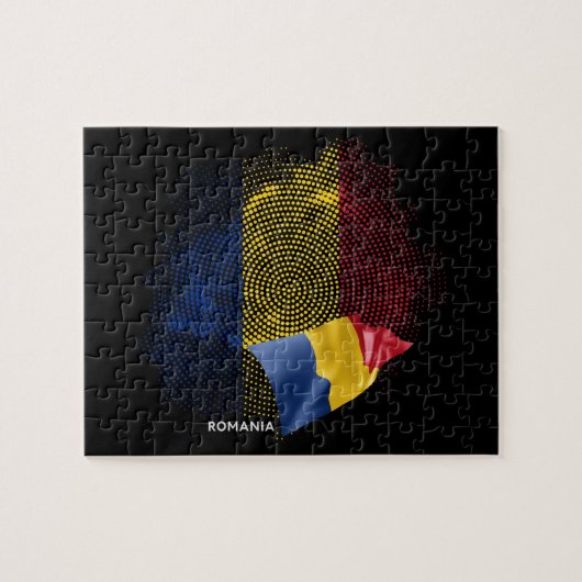 Vlag van Roemenië Legpuzzel (Horizontaal)