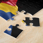 Vlag van Roemenië Legpuzzel (Zijkant)