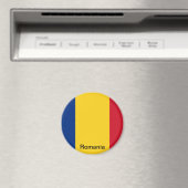 Vlag van Roemenië Magneet (Insitu (Vaatwasser))