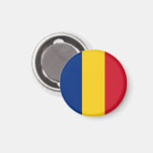 Vlag van Roemenië Magneet (Voorkant / Achterkant)