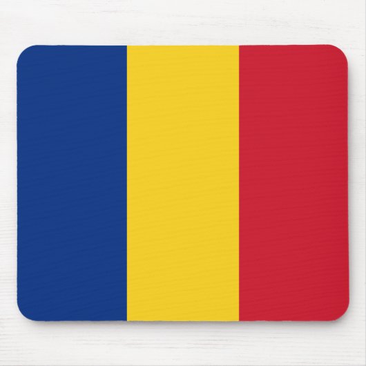 Vlag van Roemenië Muismat (Voorkant)