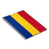 Vlag van Roemenië Notitieboek (Rechterzijde)