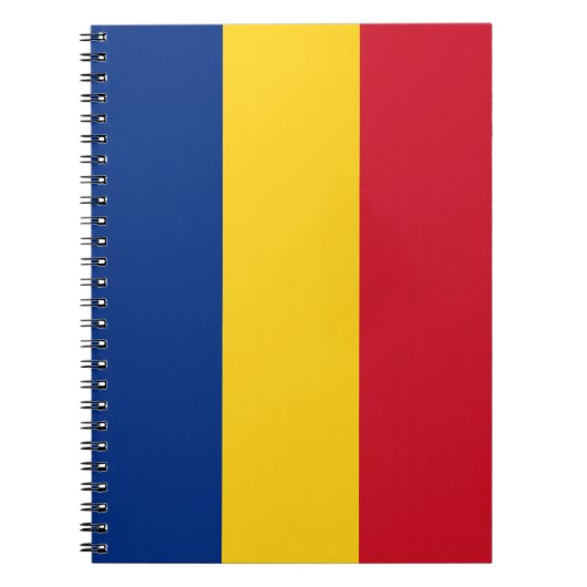 Vlag van Roemenië Notitieboek (Voorkant)