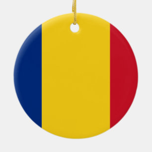 Vlag van Roemenië Ornament