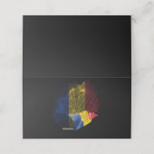 Vlag van Roemenië Plaatskaartje (Buitenkant ongevouwen)