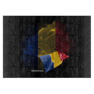 Vlag van Roemenië Snijplank