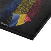 Vlag van Roemenië Snijplank (Hoek)