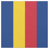 Vlag van Roemenië Stof (Close Up)