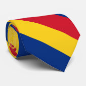 Vlag van Roemenië Stropdas (Opgerold)