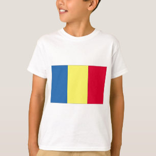 Vlag van Roemenië T-shirt