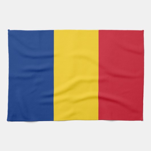 Vlag van Roemenië Theedoek (Horizontaal)