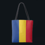 Vlag van Roemenië Tote Bag<br><div class="desc">Patriottische vlag van Roemenië.</div>