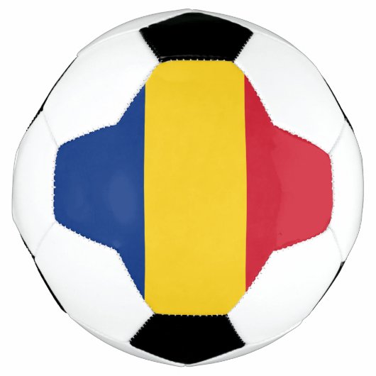 Vlag van Roemenië Voetbal (Voorkant)