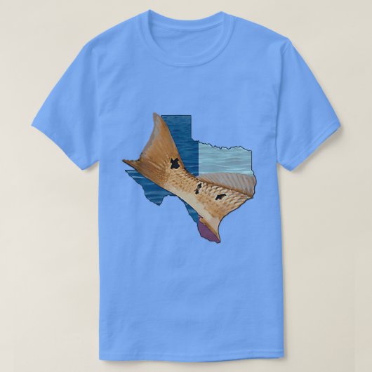 Vlag van roodbaars Vist T-shirt (Design voorkant)