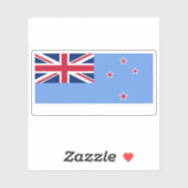 Vlag van Ross Dependency in Antarctica Sticker (Vel)