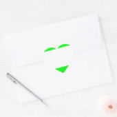 Vlag van Rotterdam Hart Sticker (Envelop)