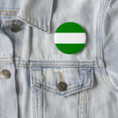 vlag van rotterdam - nederlandse vlag ronde button 5,7 cm (In situ)