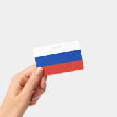 Vlag van Rusland Badge (Handheld)