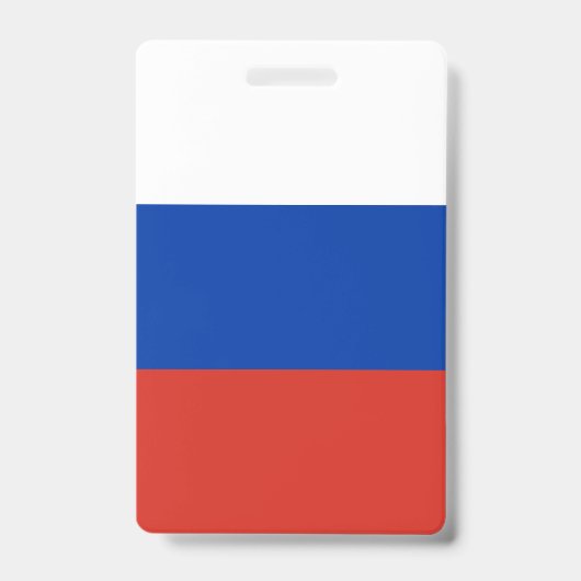 Vlag van Rusland Badge (Voorzijde)