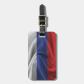 Vlag van Rusland Bagagelabel (Voorkant verticaal)