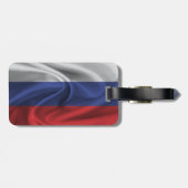 Vlag van Rusland Bagagelabel (Achterkant horizontaal)