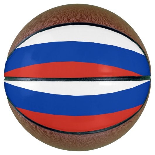 Vlag van Rusland Basketbal (Voorkant)