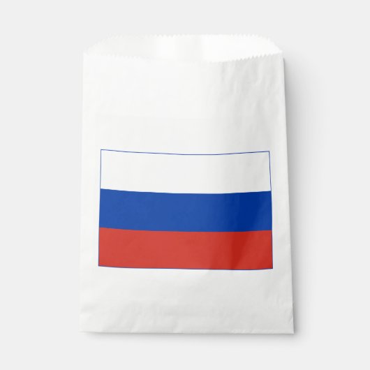 Vlag van Rusland Bedankzakje (Voorkant)