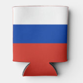 Vlag van Rusland Blikjeskoeler (Voorkant)