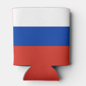 Vlag van Rusland Blikjeskoeler (Achterkant)